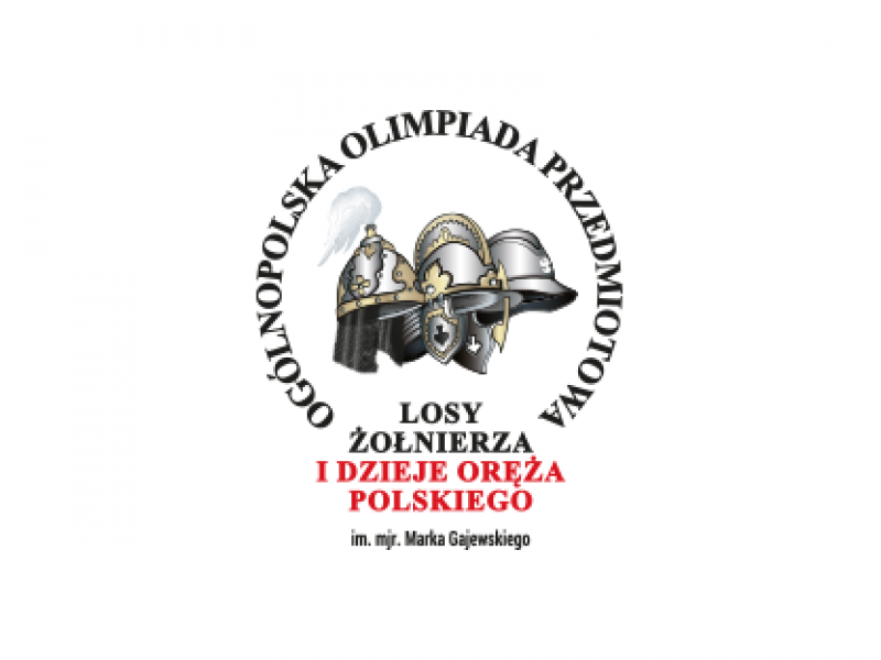Zdjęcie tytułowe logo-olimpiada-losy-zolnierza5ea5e29e-3898-4782-b1a3-9e7fabd5e5f3.png w newsie Finaliści Olimpiady "Losy żołnierza i dzieje orężą polskiego w latach 1768 - 1864"